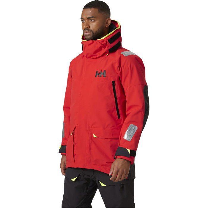 2024 Helly Hansen Skagen Jacke 34255 - Alarmrot